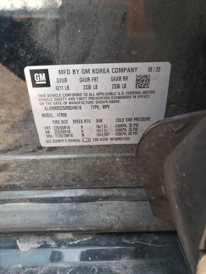 KL4MMBS25MB049618 2021 Buick Encore Gx Preferred