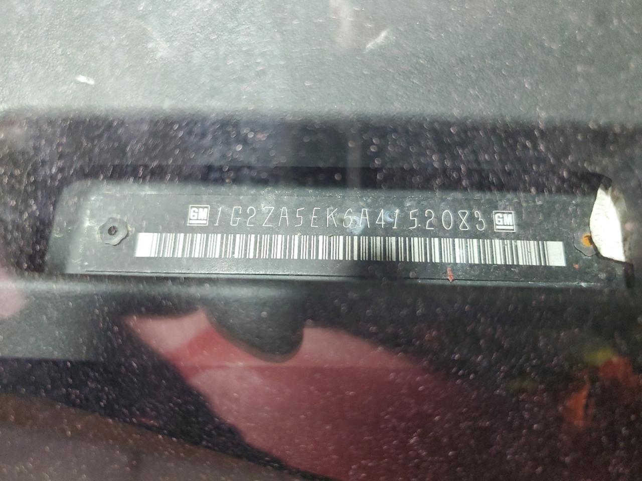 1G2ZA5EK6A4152083 2010 Pontiac G6