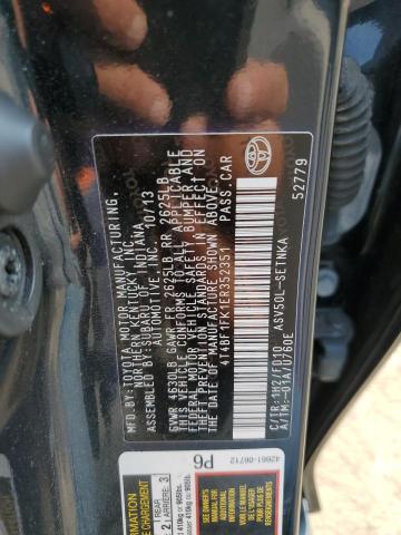 VIN 4T4BF1FK1ER352351 2014 Toyota Camry, L no.12