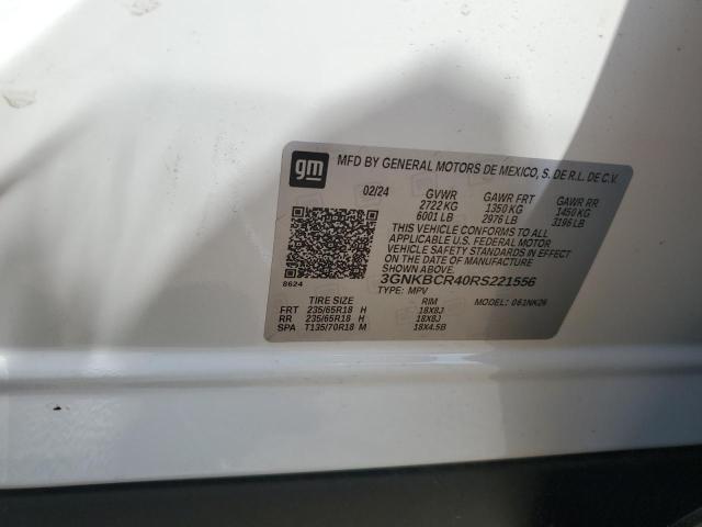 2024 CHEVROLET BLAZER 2LT - 3GNKBCR40RS221556