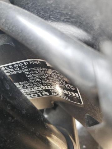 2015 HONDA CBR600 RR JH2PC4004FK801063