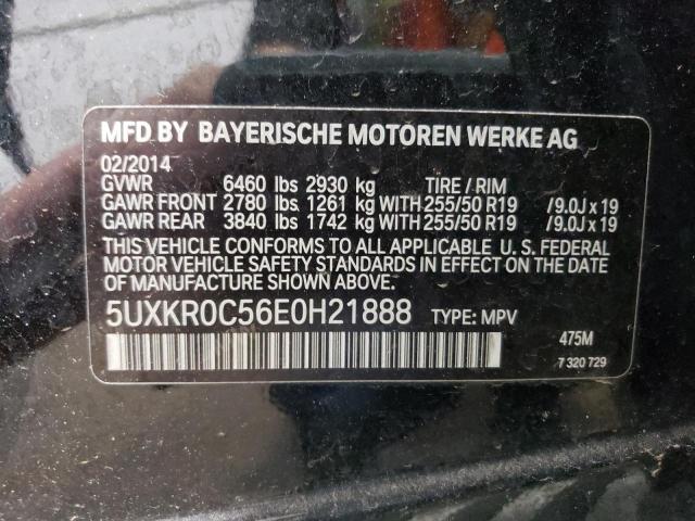 VIN 5UXKR0C56E0H21888 2014 BMW X5, Xdrive35I no.14