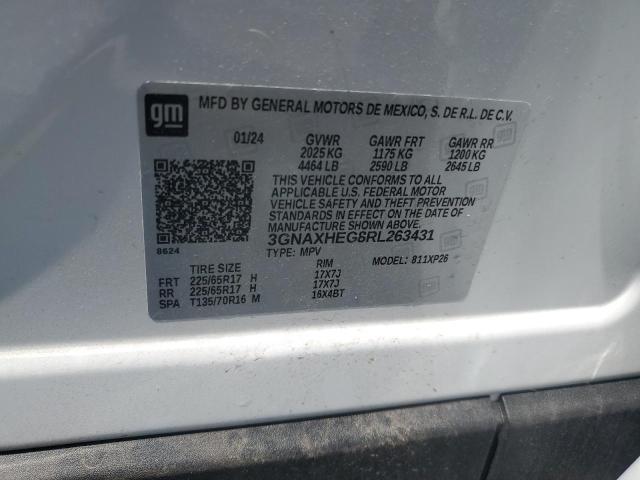 2024 CHEVROLET EQUINOX LS 3GNAXHEG8RL263431