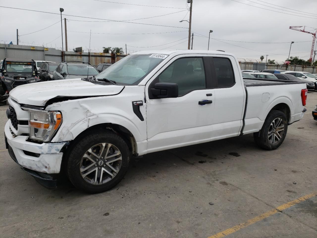 2021 Ford F150 Super Cab vin: 1FTEX1CP7MFA29210