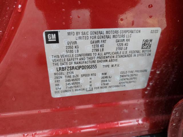 2023 BUICK ENVISION A - LRBFZSR43PD096855