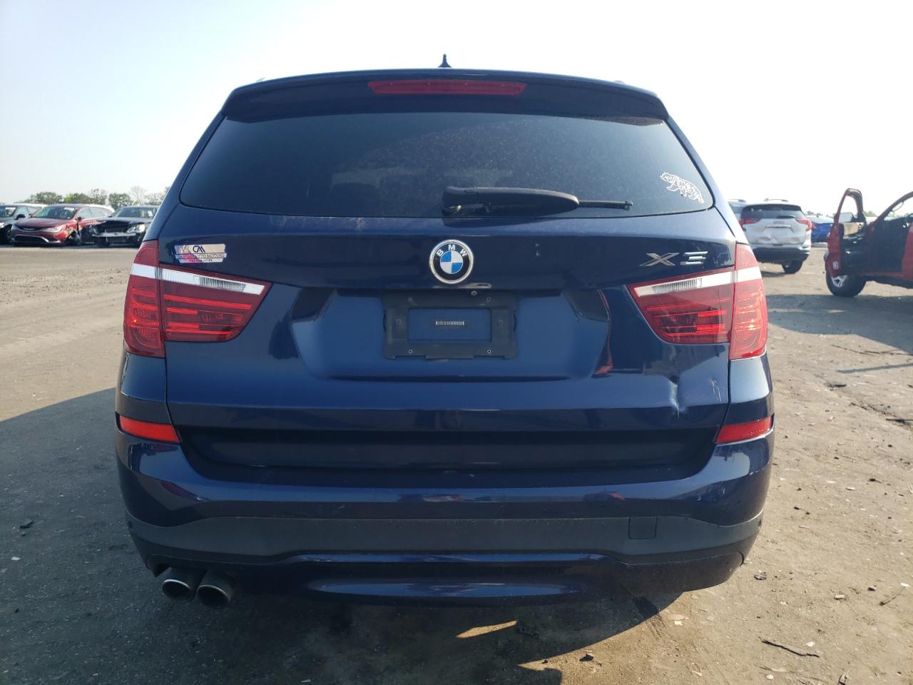 2015 BMW X3 Sdrive28I vin: 5UXWZ7C52F0F76117