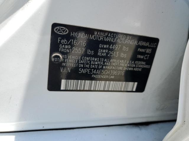 2016 HYUNDAI SONATA SPO - 5NPE34AF5GH396916