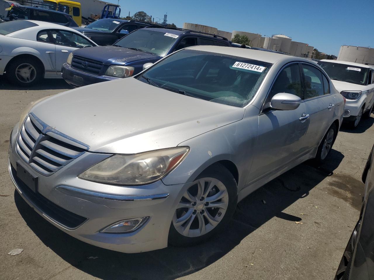 2013 Hyundai Genesis 3.8L vin: KMHGC4DD0DU243117