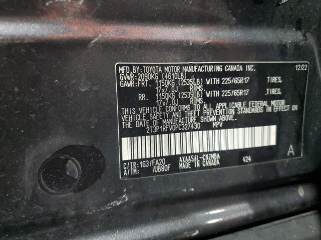 2023 TOYOTA RAV4 XLE - 2T3P1RFV0PC327430