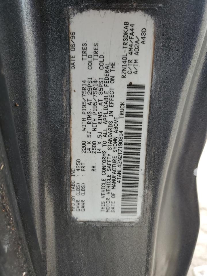 4TANL42N2TZ190814 1996 Toyota Tacoma