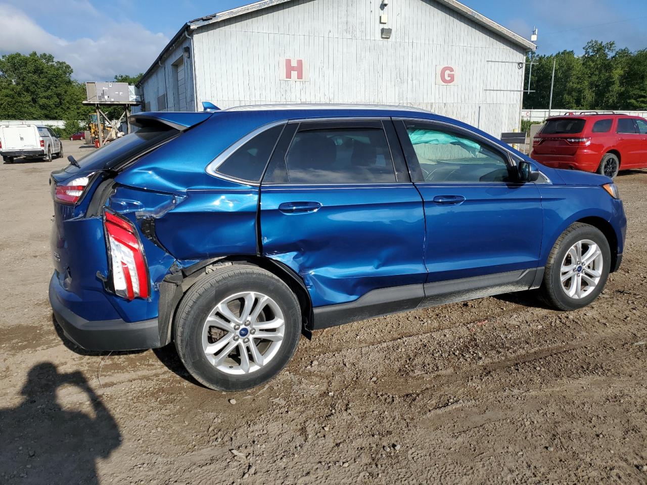 Lot #2943009315 2020 FORD EDGE SEL