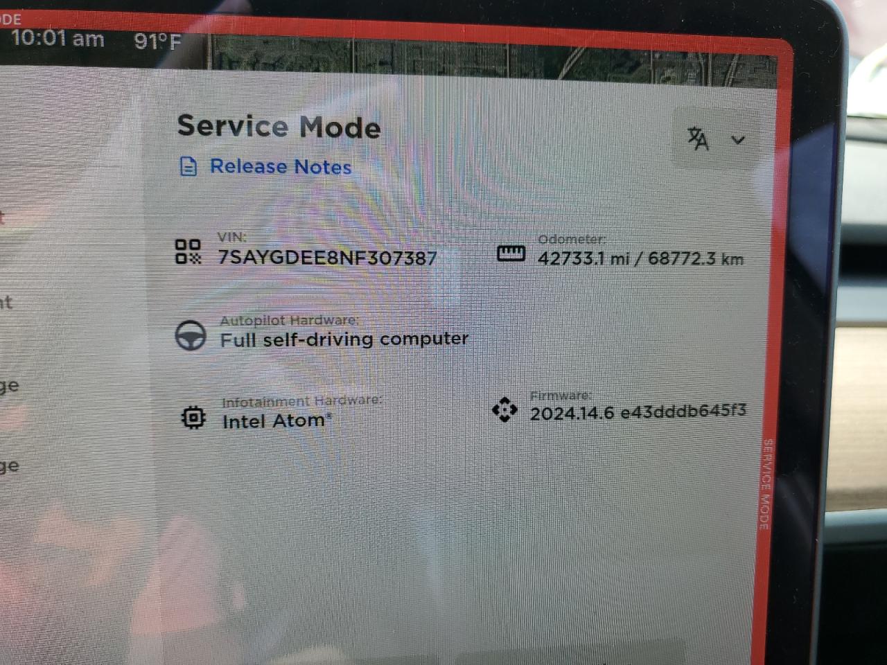 7SAYGDEE8NF307387 2022 Tesla Model Y