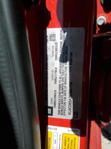 2019 CHEVROLET SPARK 1LT - KL8CD6SA2KC821735