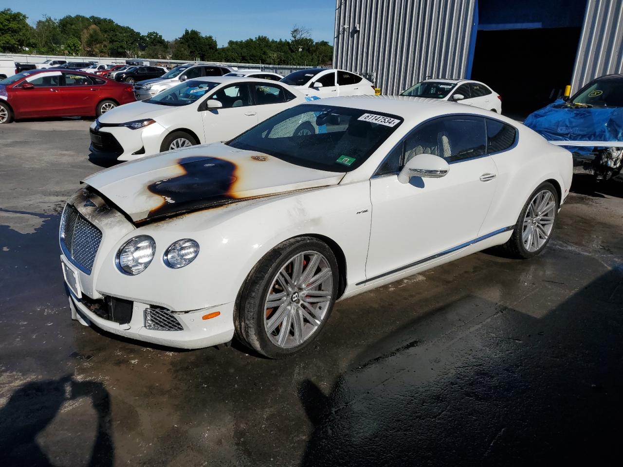 2013 Bentley Continental Gt Speed vin: SCBFC7ZA5DC084930