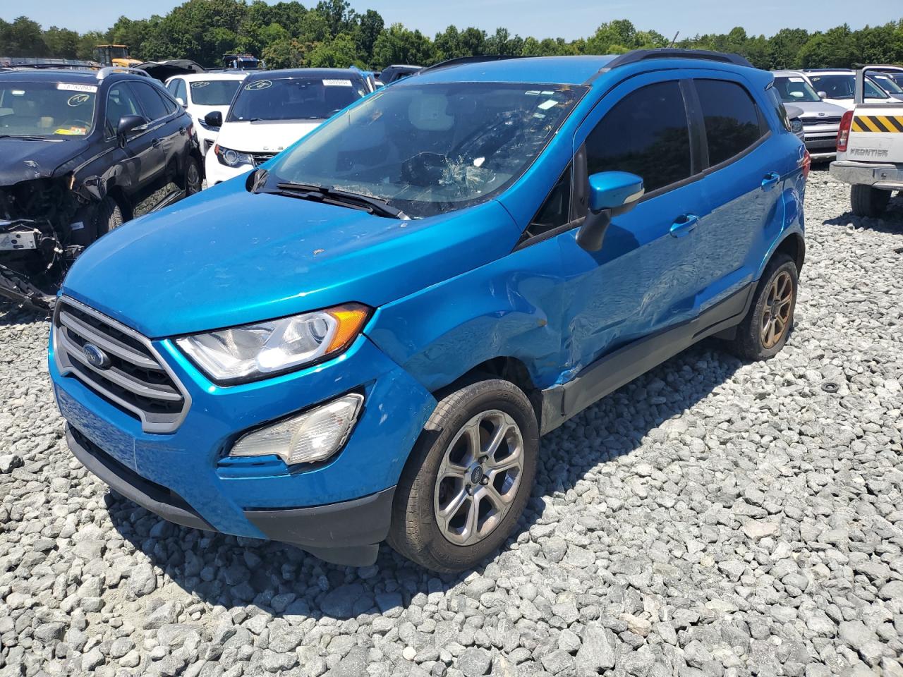 2018 Ford Ecosport Se vin: MAJ3P1TE5JC185898