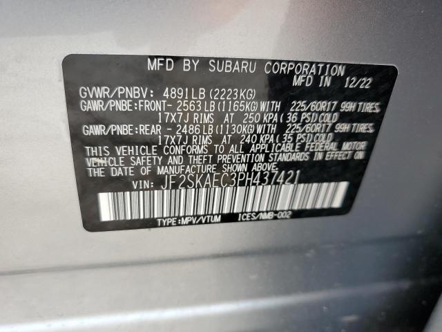 2023 SUBARU FORESTER P - JF2SKAEC3PH437421