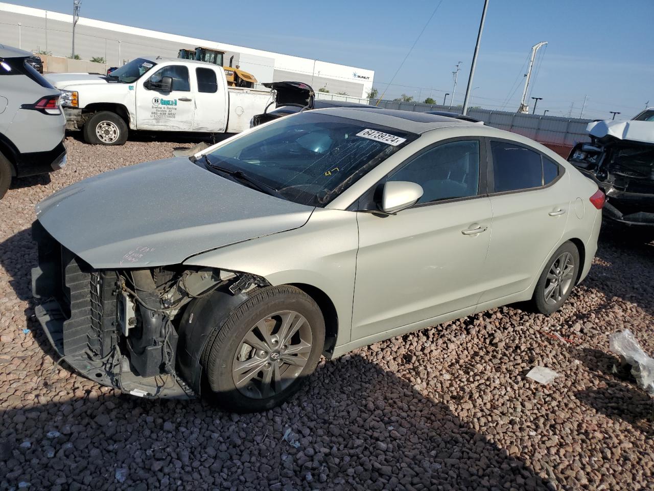  Salvage Hyundai ELANTRA