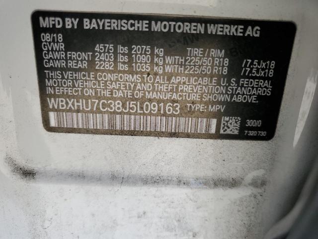 VIN WBXHU7C38J5L09163 2018 BMW X1, Sdrive28I no.13