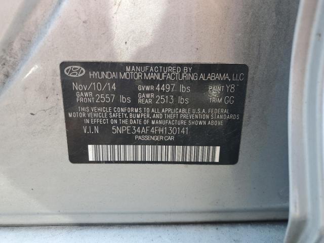 2015 HYUNDAI SONATA SPO - 5NPE34AF4FH130141