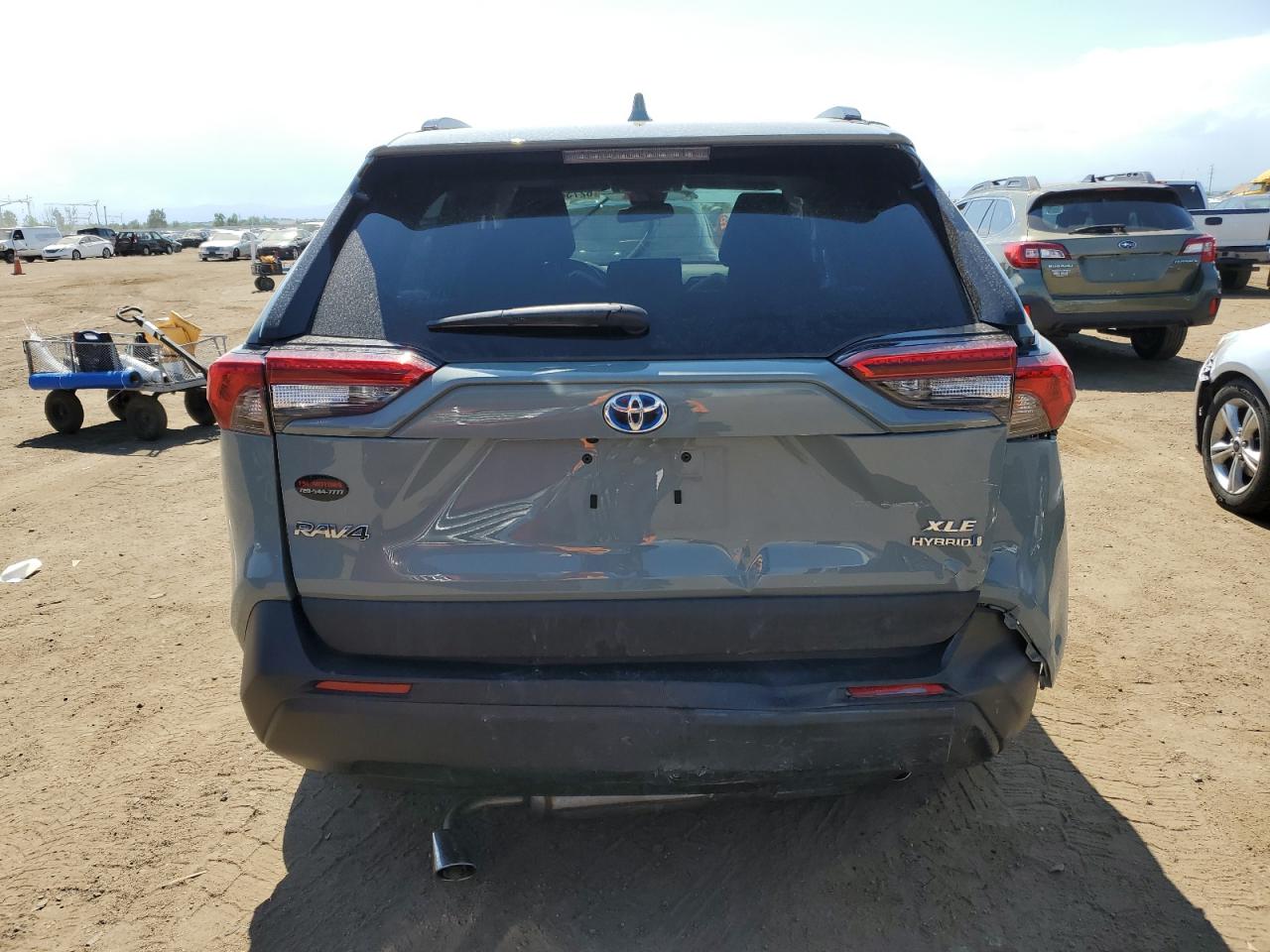 Lot #2924101085 2021 TOYOTA RAV4 XLE