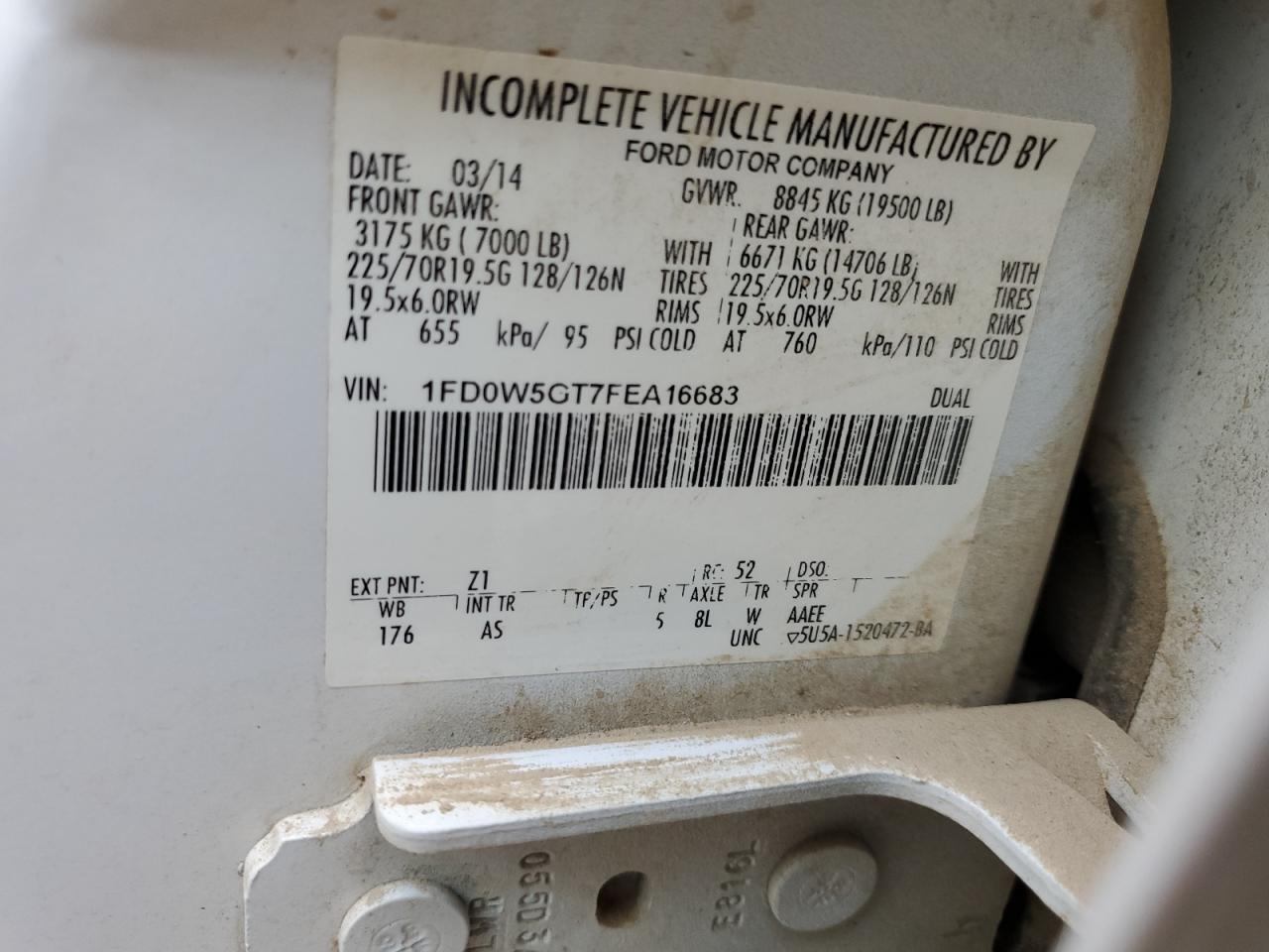 FORD F-550 SUPER DUTY