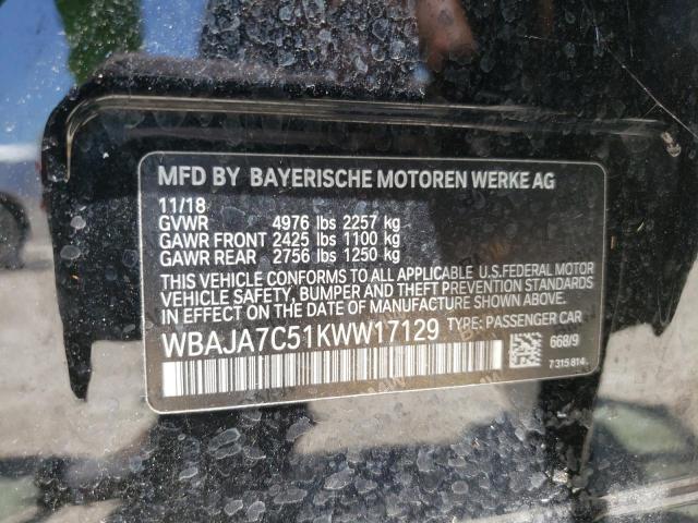 2019 BMW 530 XI - WBAJA7C51KWW17129