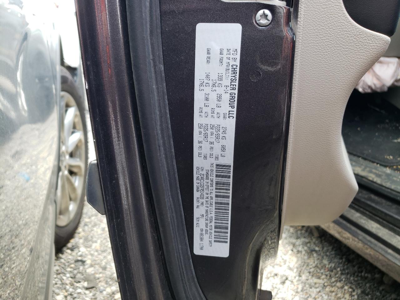 2C4RC1CG5FR514339 2015 Chrysler Town & Country Touring L