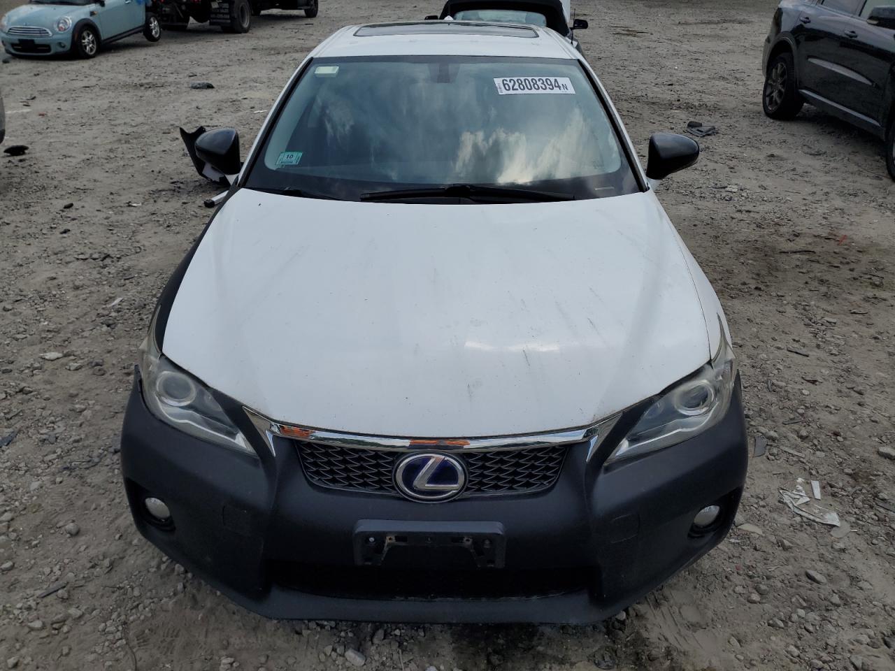 2013 Lexus Ct 200 vin: JTHKD5BHXD2156441