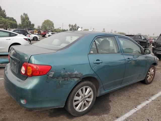 TOYOTA COROLLA BA 2009 teal  gas 1NXBU40E49Z151649 photo #4