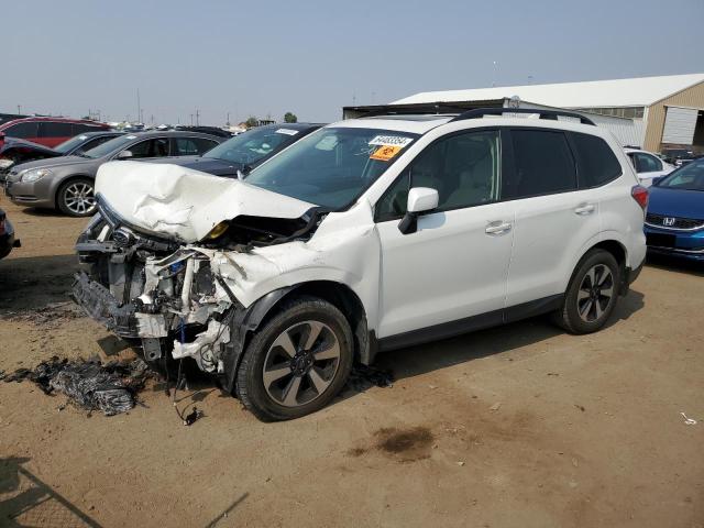 SUBARU FORESTER 2 2018 white  gas JF2SJAGC4JH429321 photo #1