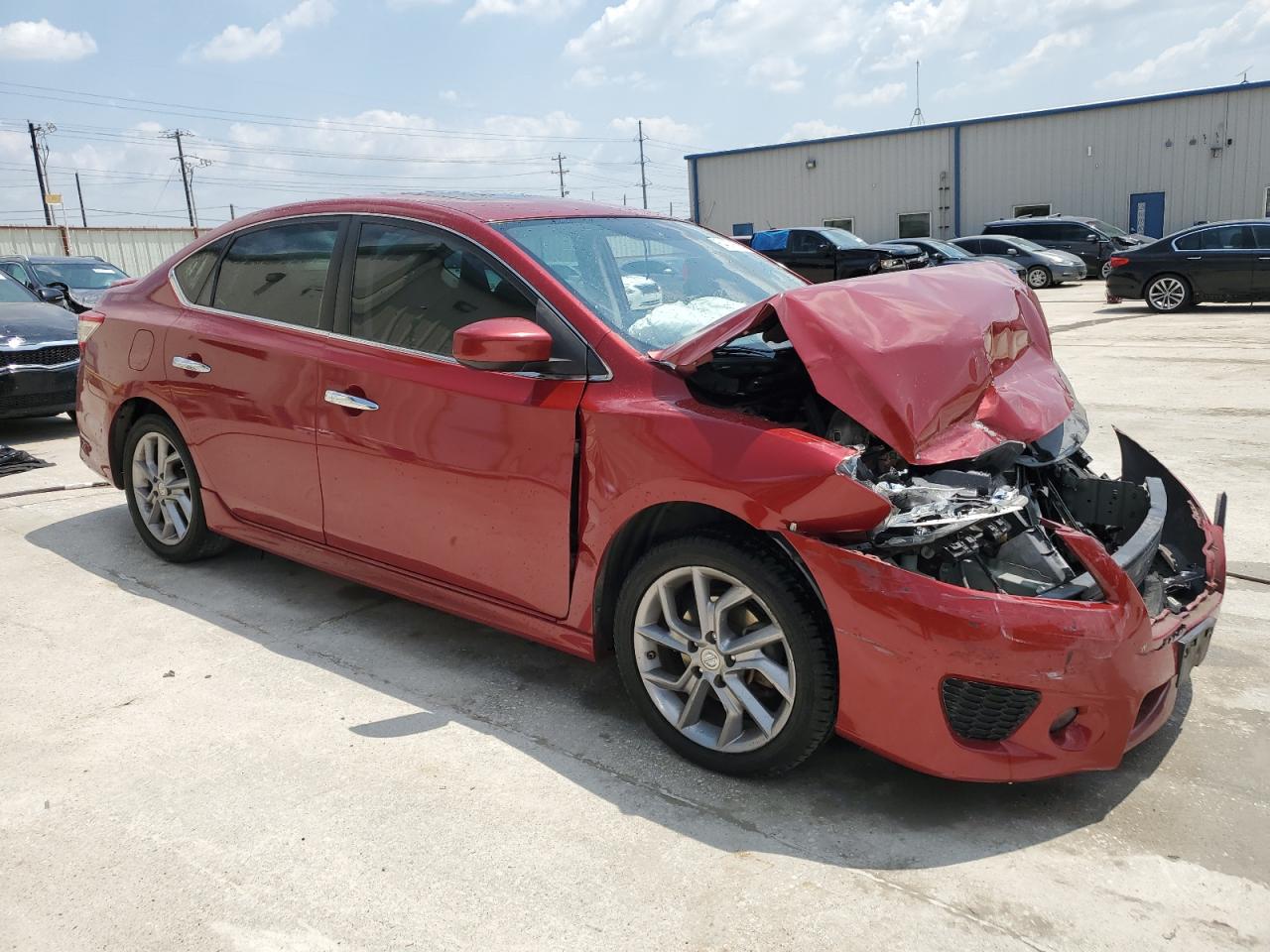 Lot #2943186396 2014 NISSAN SENTRA S