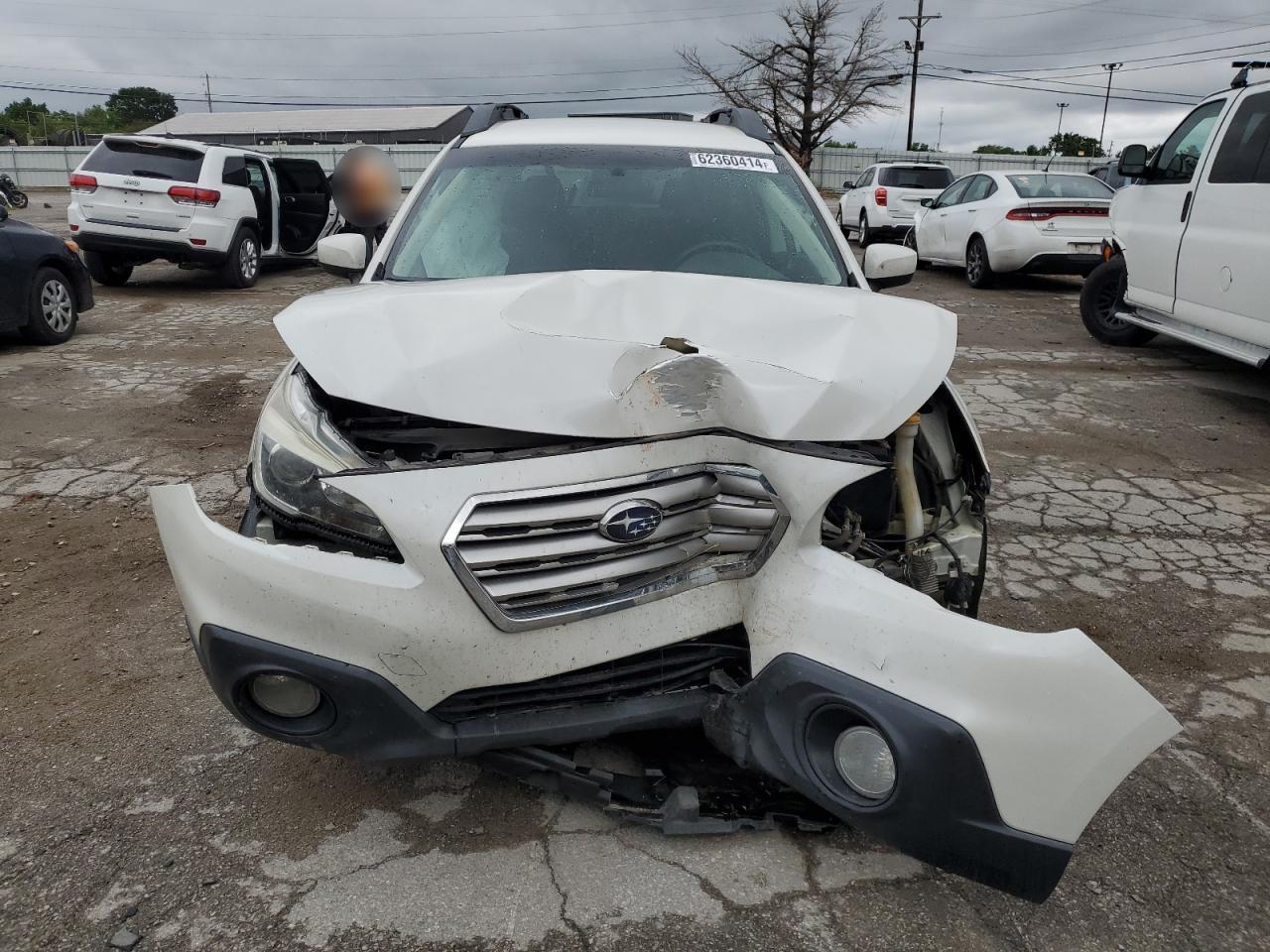 Lot #2806791306 2017 SUBARU OUTBACK 2.