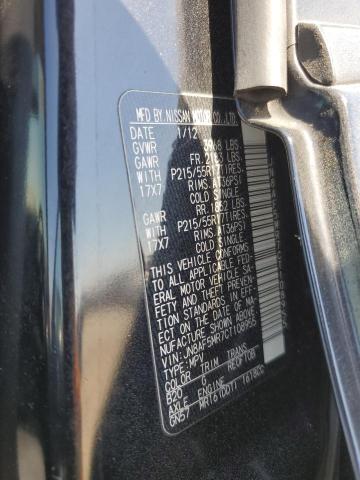 2012 Nissan Juke S VIN: JN8AF5MR7CT108955 Lot: 62109184