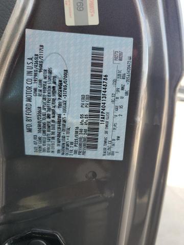 2003 Ford Mustang VIN: 1FAFP40413F448786 Lot: 62270634