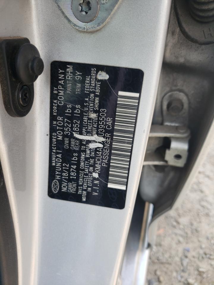 KMHCU4AE7DU395503 2013 Hyundai Accent Gls