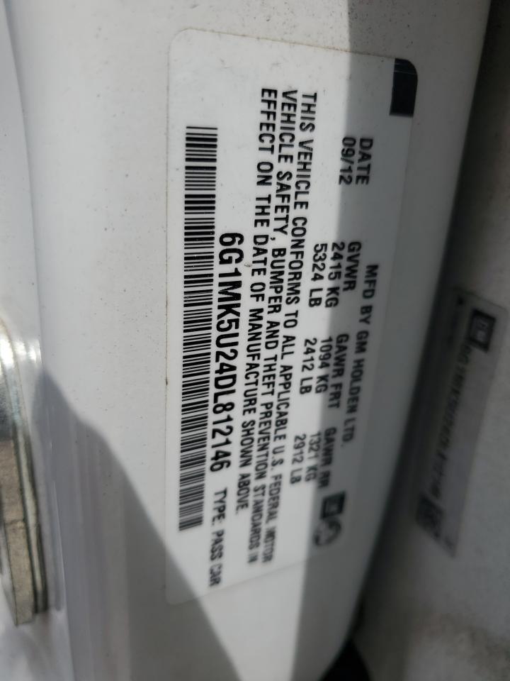 6G1MK5U24DL812146 2013 Chevrolet Caprice Police