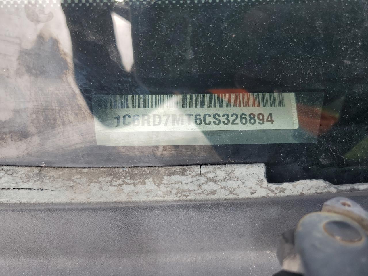 1C6RD7MT6CS326894 2012 Dodge Ram 1500 Sport