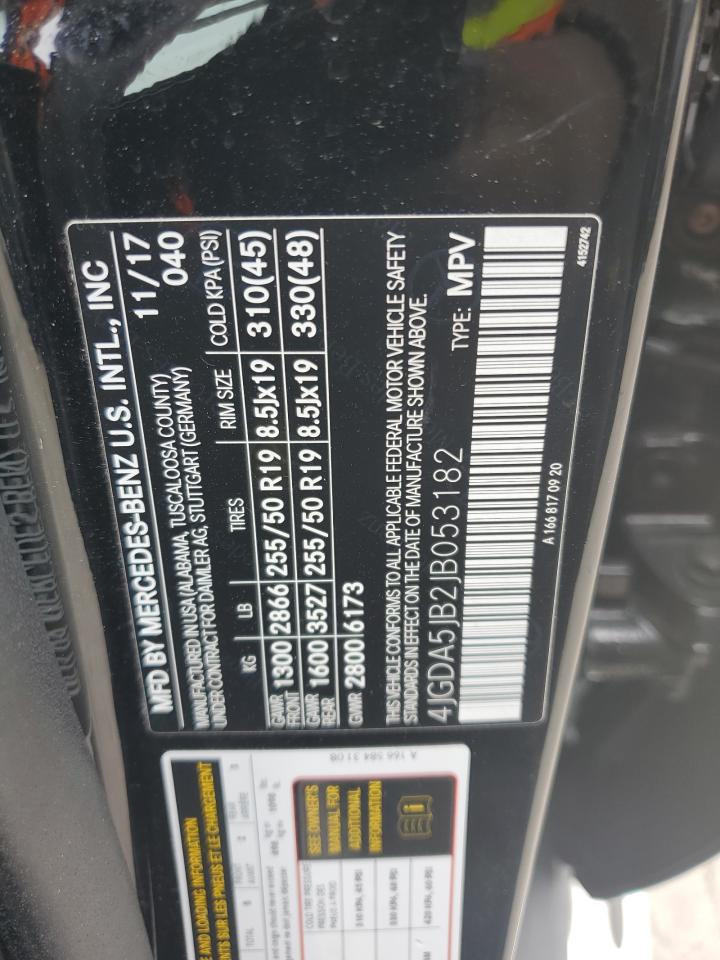 4JGDA5JB2JB053182 2018 Mercedes-Benz Gle 350