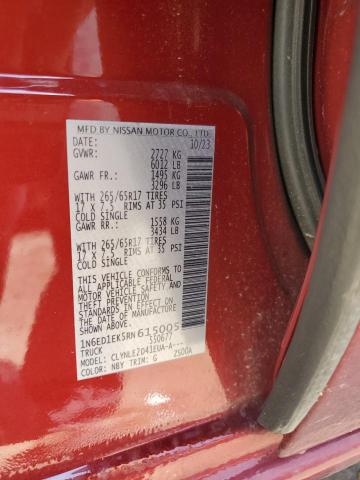 2024 NISSAN FRONTIER S - 1N6ED1EK5RN615005