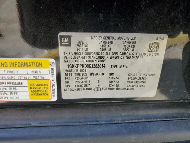 2016 GMC ACADIA SLE - 1GKKRPKD8GJ263014