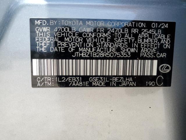 2024 LEXUS IS 350 F S - JTHBZ1B28R5075353