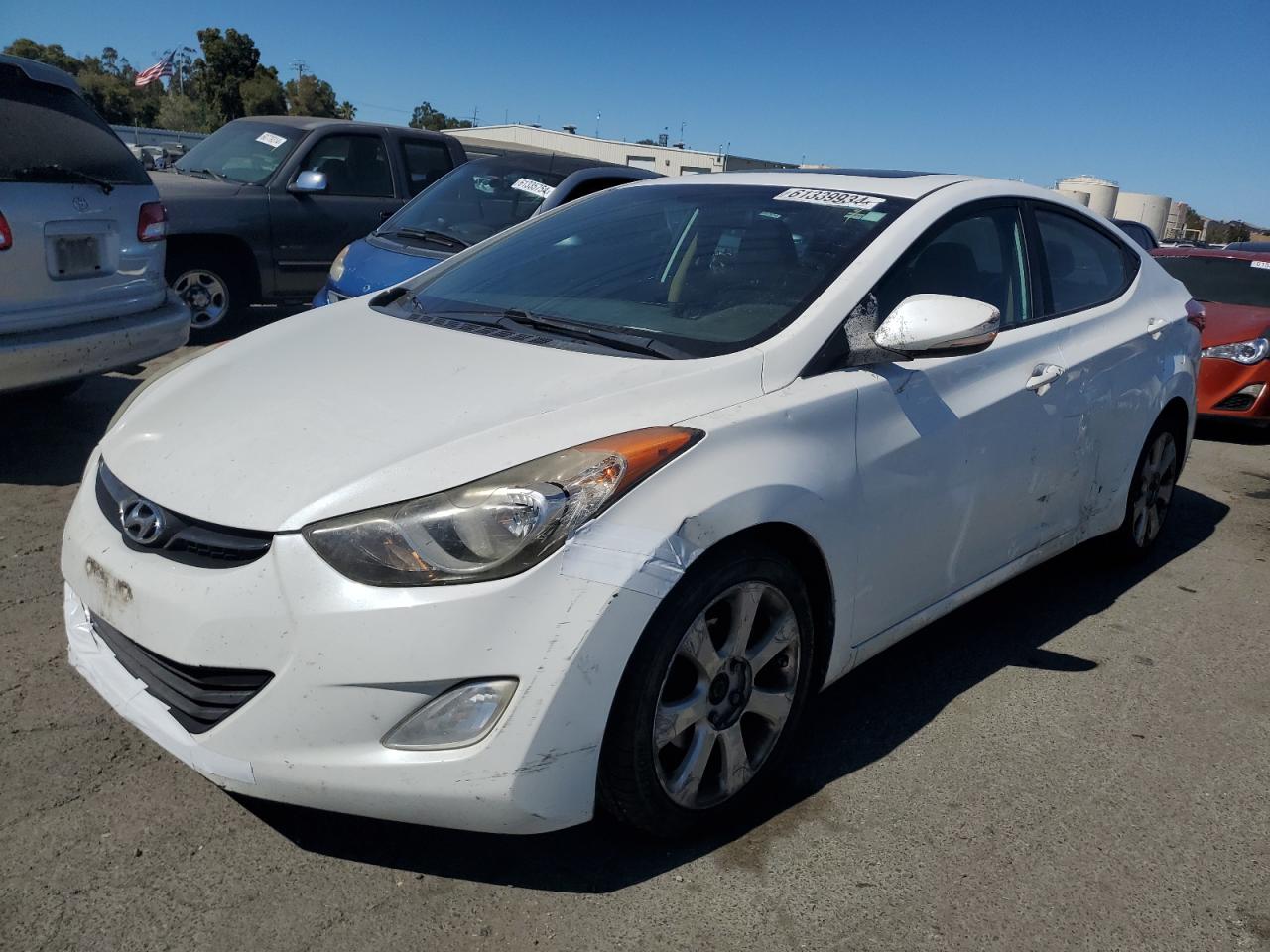 2012 Hyundai Elantra Gls vin: 5NPDH4AE9CH139854