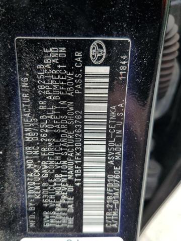 VIN 4T1BF1FK3DU263762 2013 Toyota Camry, L no.12