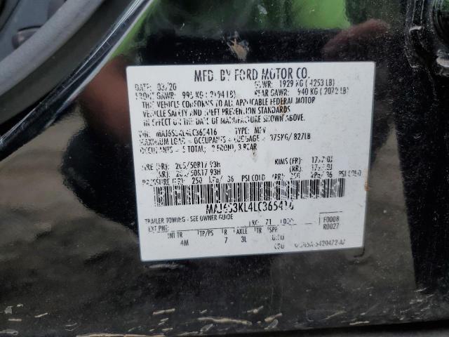 2020 FORD ECOSPORT T - MAJ6S3KL4LC365416