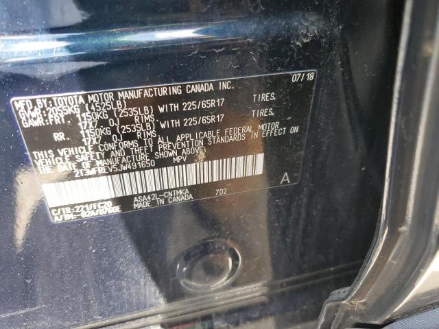 2018 TOYOTA RAV4 ADVEN - 2T3WFREV5JW491650
