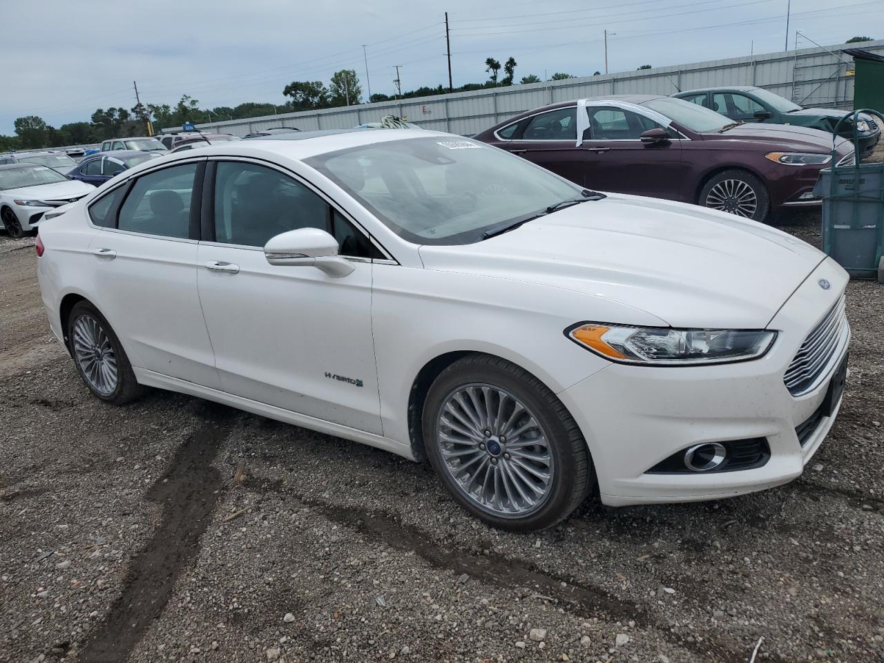 2013 Ford Fusion Titanium Hev vin: 3FA6P0RU9DR291346