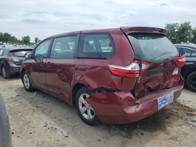 VIN 5TDZZ3DC5HS834969 2017 Toyota Sienna no.2