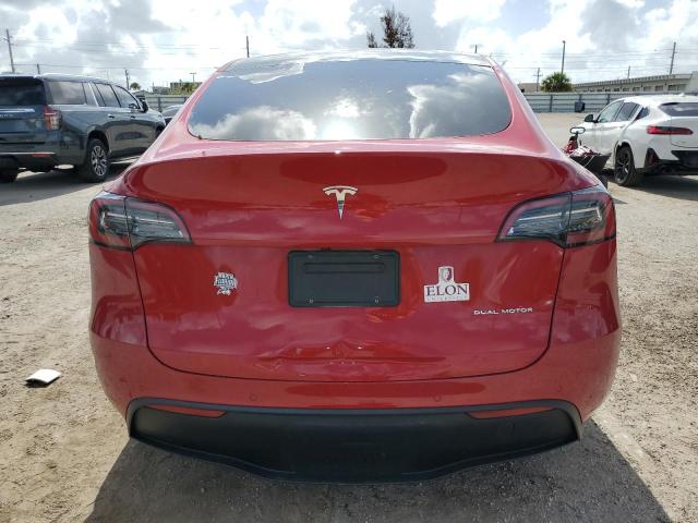 2022 Tesla Model Y VIN: 7SAYGDEE8NF307387 Lot: 61526144