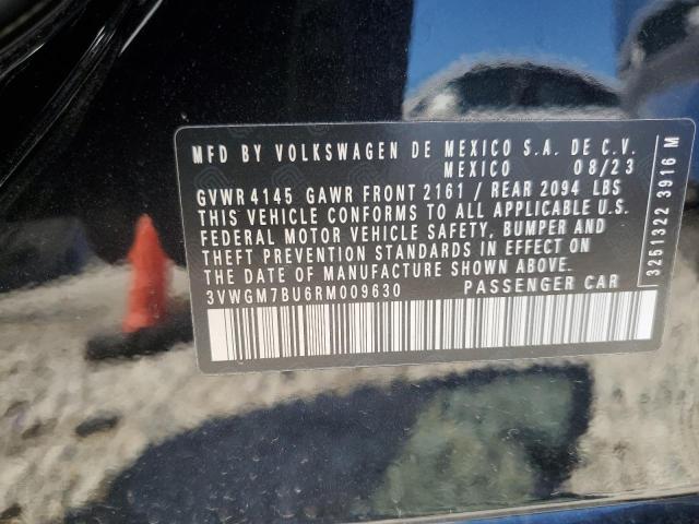 2024 VOLKSWAGEN JETTA SEL - 3VWGM7BU6RM009630