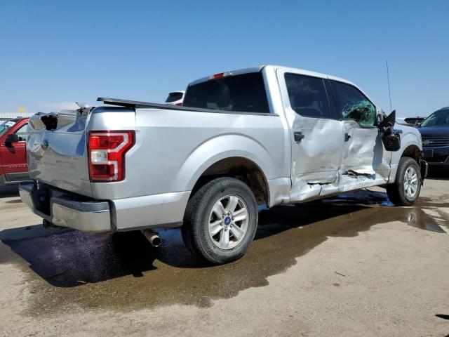 FORD F150 SUPER 2018 silver  gas 1FTEW1CB8JKE17363 photo #4